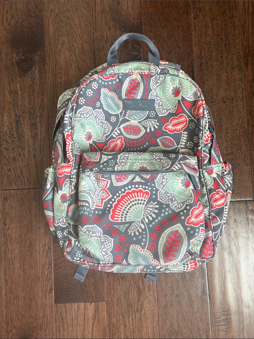 Vera Bradley lighten up canvas backpack Nomadic Floral pattern